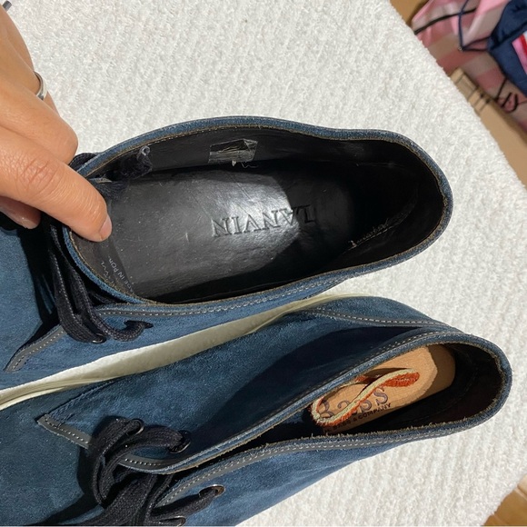 Lanvin Men's Blue Sneakers - Picture 2 of 4